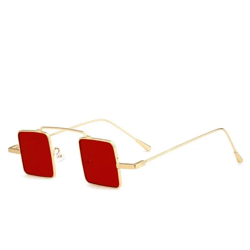 Steampunk-Sonnenbrille – quadratisch Vintage