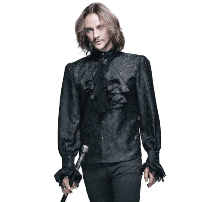 Hemd für Herren – Aristokratisch Gothic
