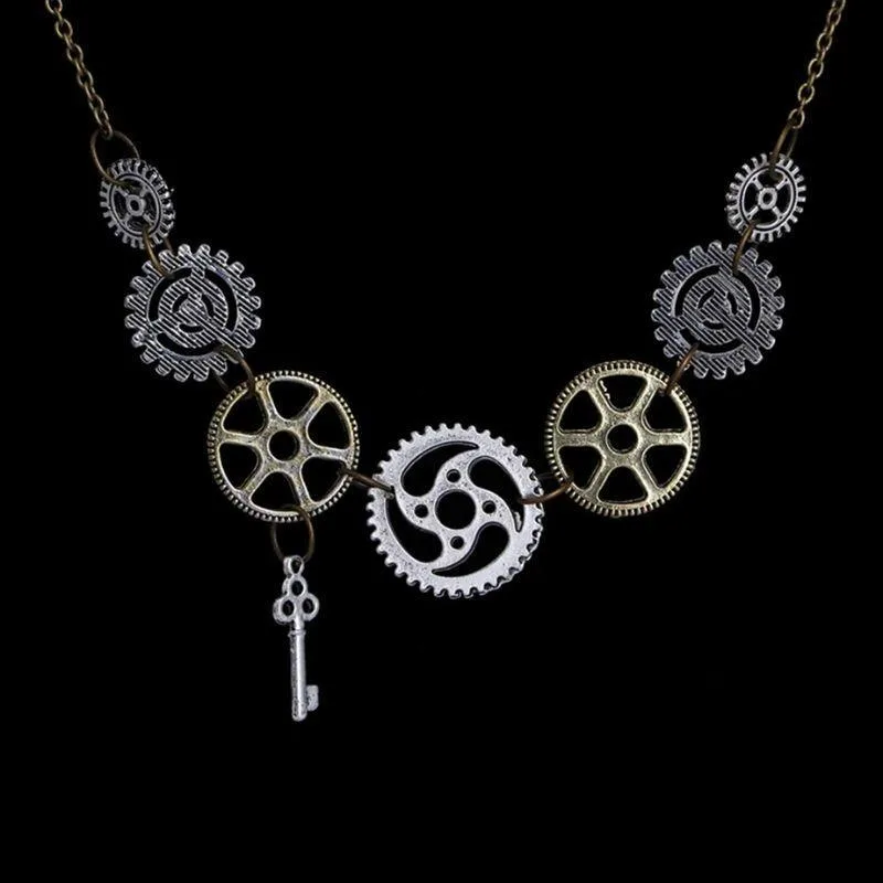 Ansicht 2 — Steampunk-Halskette für Damen
