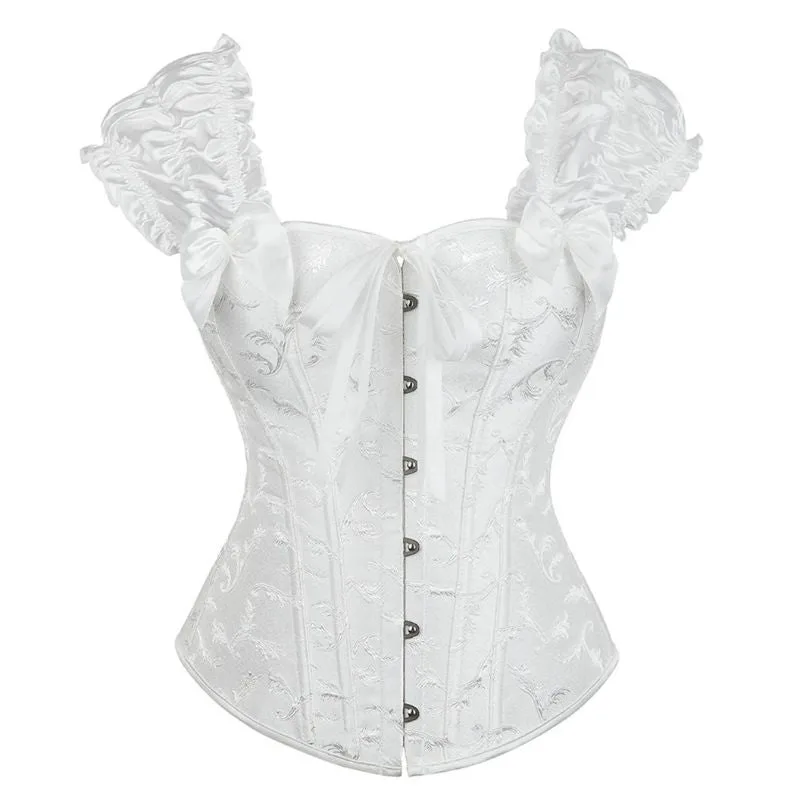 Bustier – weiß viktorianisch