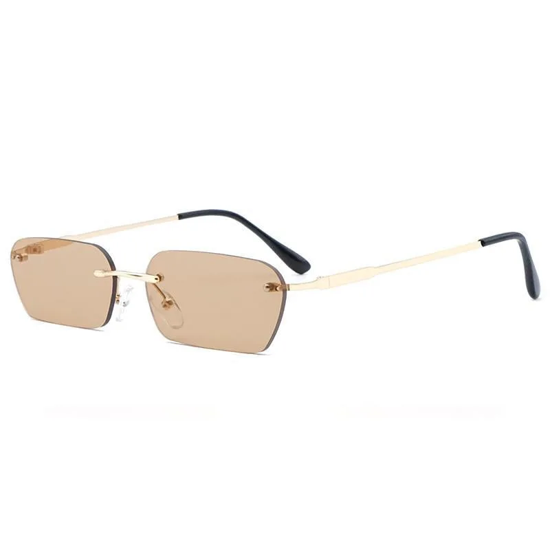 Steampunk-Sonnenbrille – rechteckig