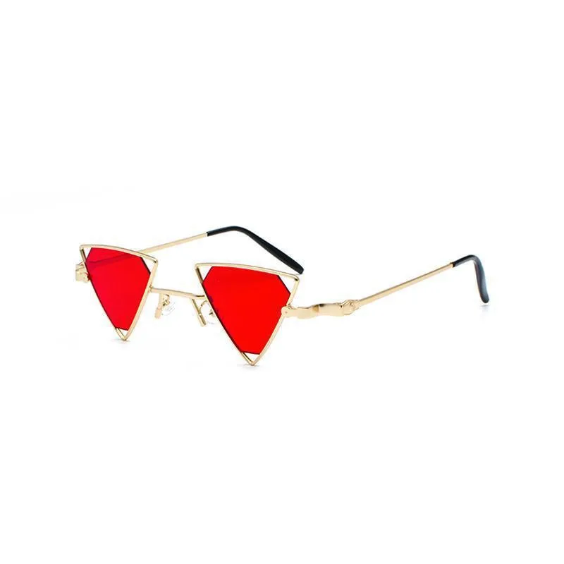 Ansicht 2 — Steampunk-Sonnenbrille – Dreieckig