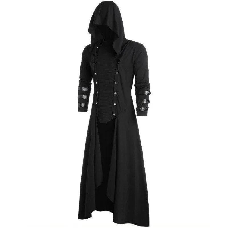 Steampunk-Jacke für Herren – lang