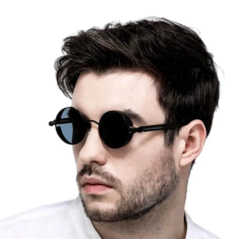 Ansicht 17 — Sonnenbrille – rund aus Metall