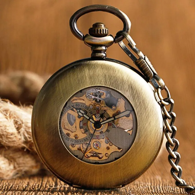 Ansicht 5 — Steampunk-Taschenuhr – (Box)