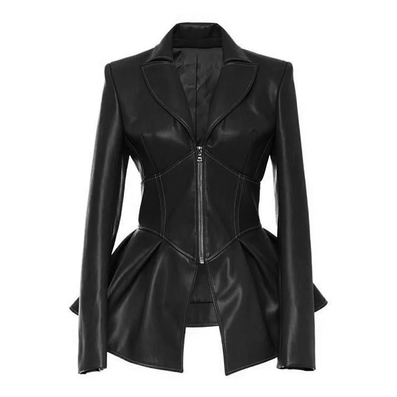 Steampunk-Jacke – viktorianisch aus Kunstleder