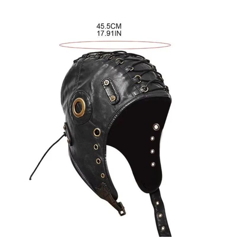 Ansicht 3 — Steampunk-Hut – Fliegerstil
