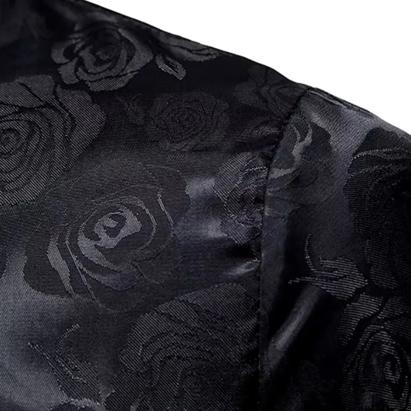 Ansicht 5 — Hemd für Herren – schwarz Blume