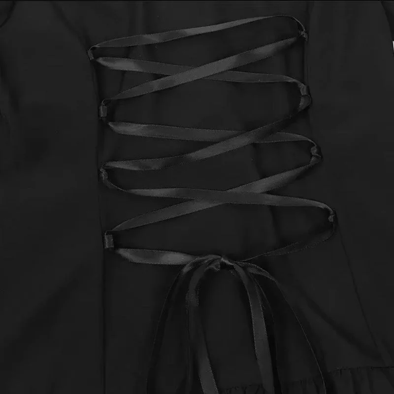 Ansicht 8 — Jabotbluse Goth Weiß