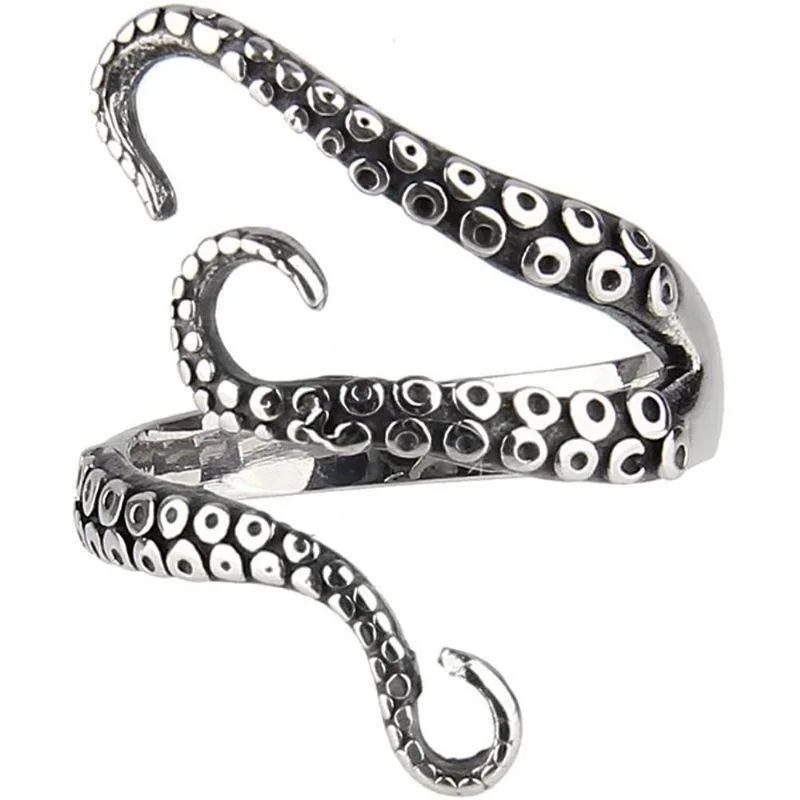 Steampunk-Ring – Kraken