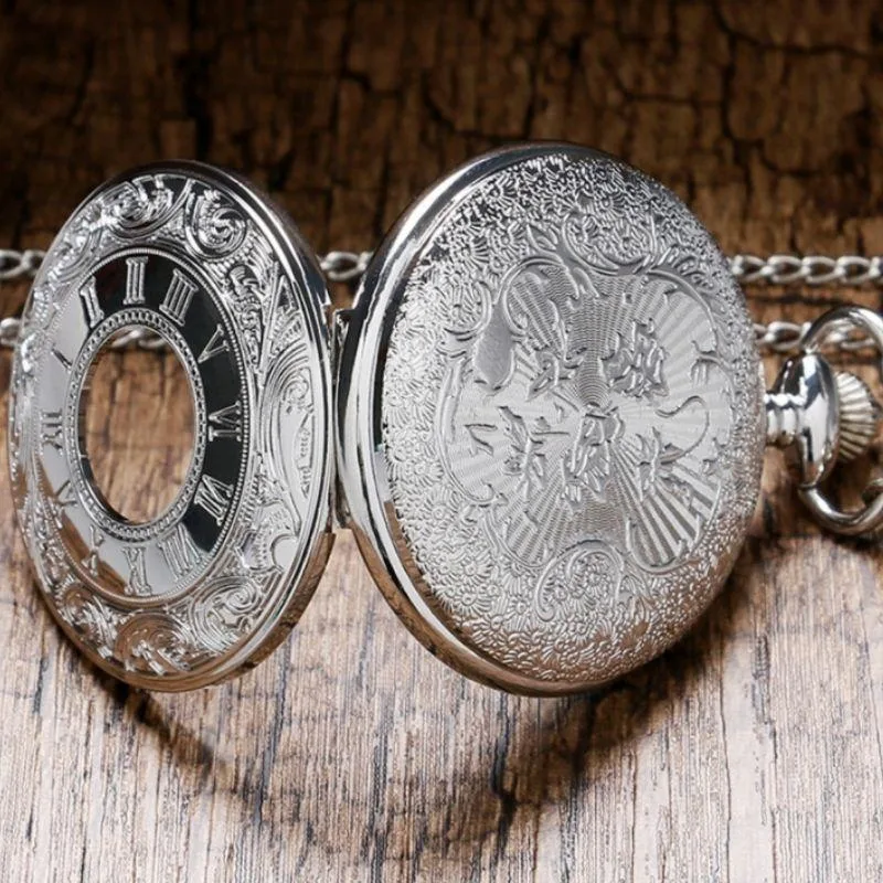 Ansicht 5 — Taschenuhr für Damen – silberfarben antik-look