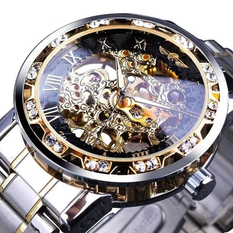 Steampunk-Uhr – Eleganter Stil Steampunk-Uhr – Eleganter Stil