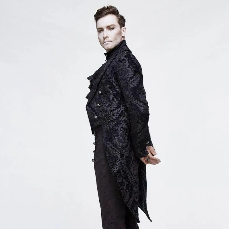 Ansicht 2 — Steampunk-Jacke – Gothic schwarz