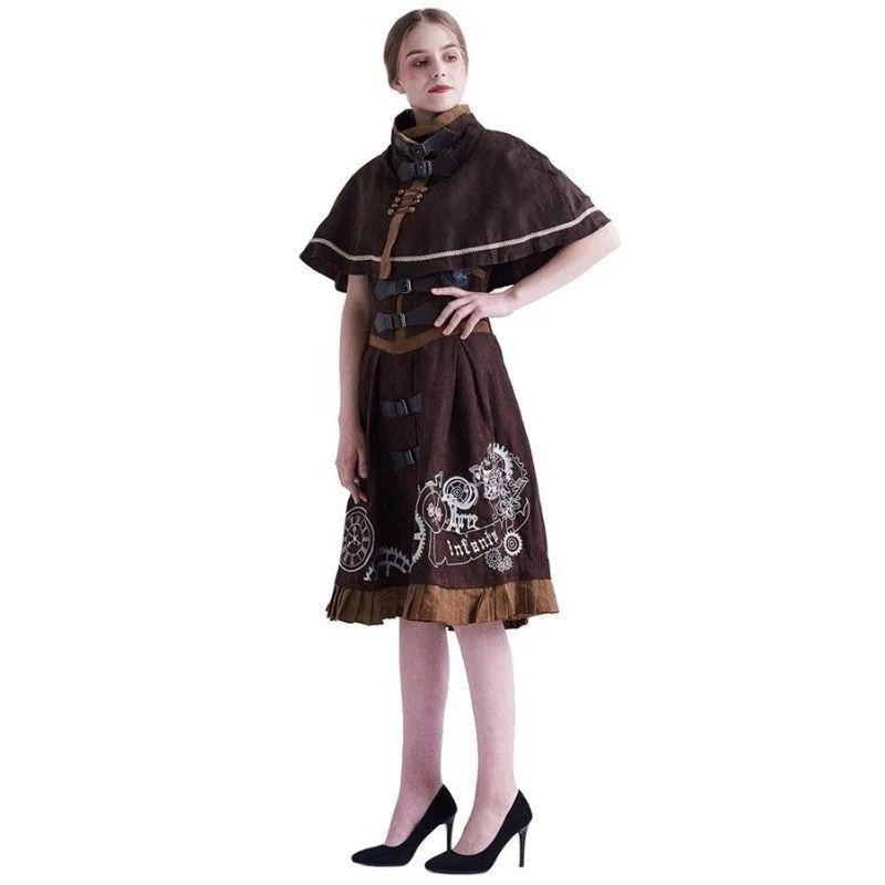 Ansicht 3 — Kleid für Damen – Viktorianischer Stil