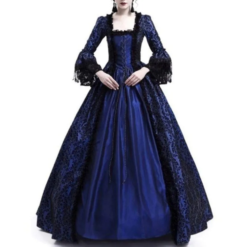 Kleid – Viktorianischer Stil blau