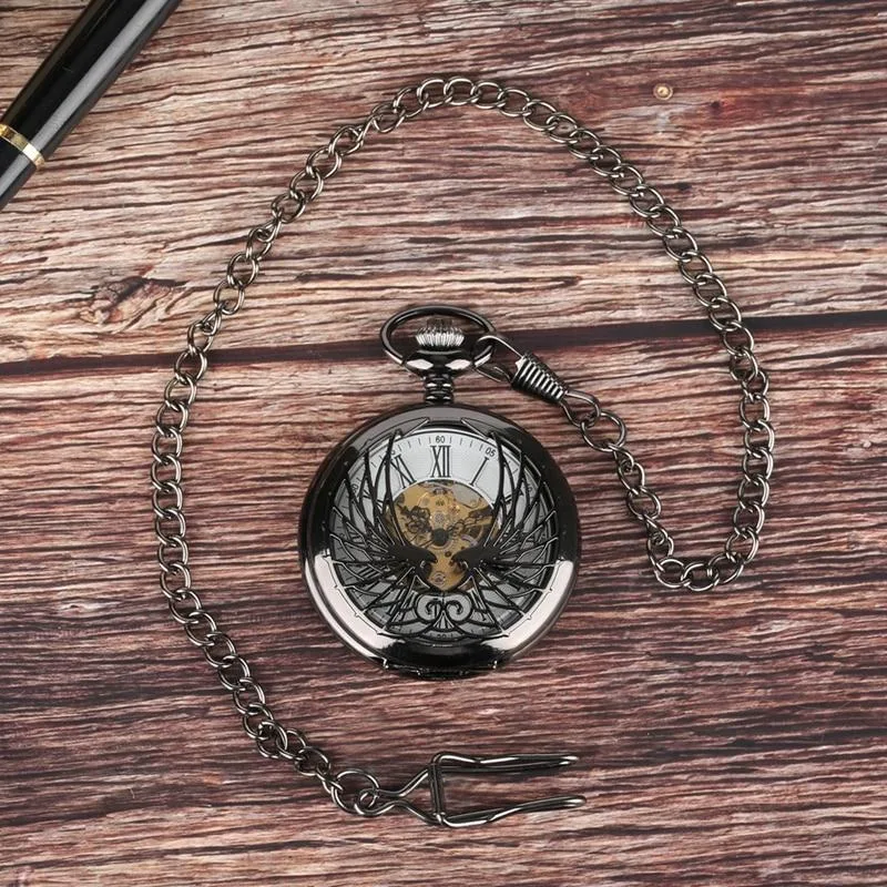 Ansicht 8 — Steampunk-Taschenuhr – Phönix