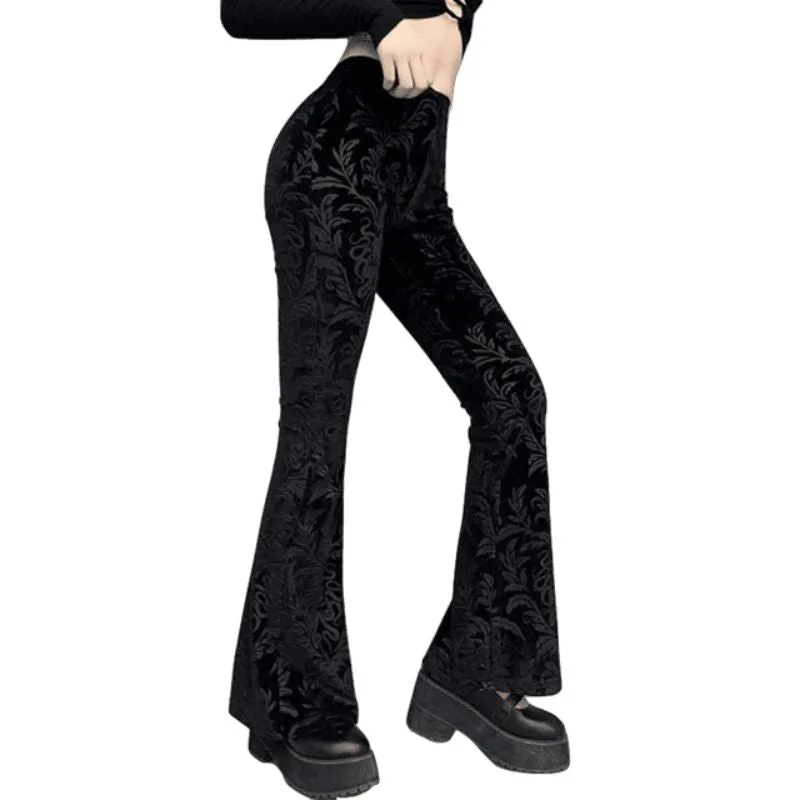 Ansicht 3 — Hose für Damen – schwarz Gothic