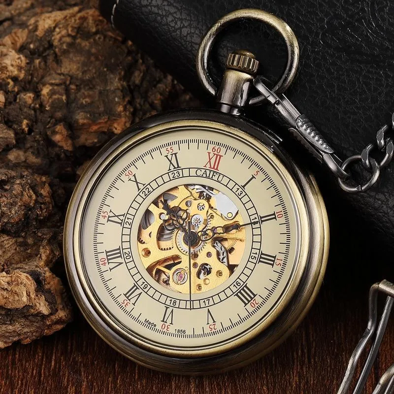 Steampunk-Taschenuhr – Tasche