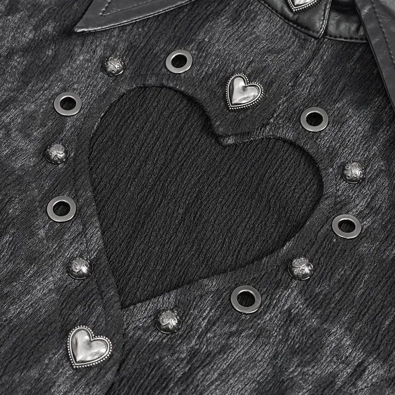 Ansicht 8 — Steampunk-Bluse – Offener Kragen