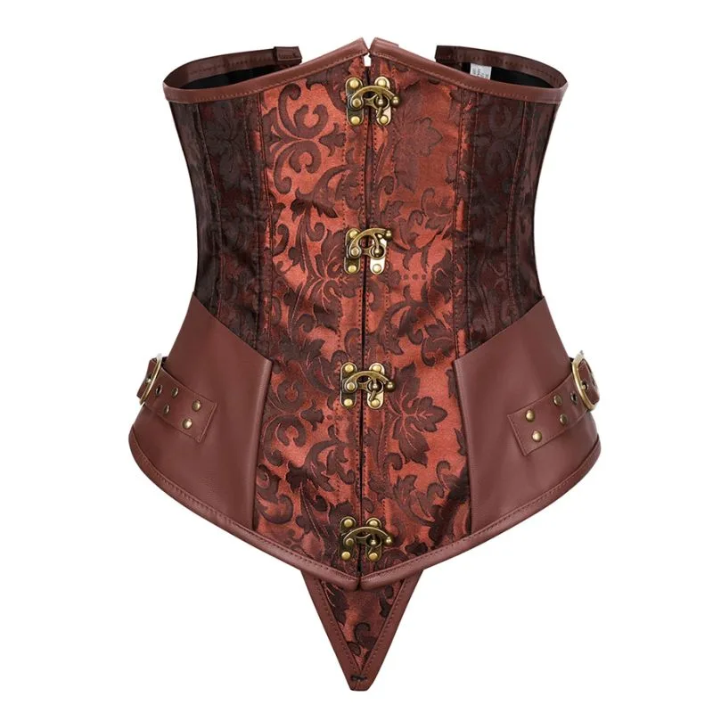 Ansicht 6 — Steampunk-Korsett – Taillenbetonung