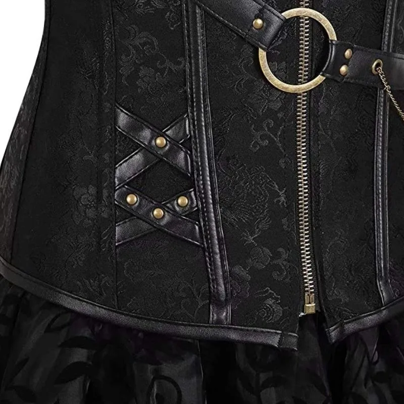 Ansicht 5 — Steampunk-Kleid – Korsett