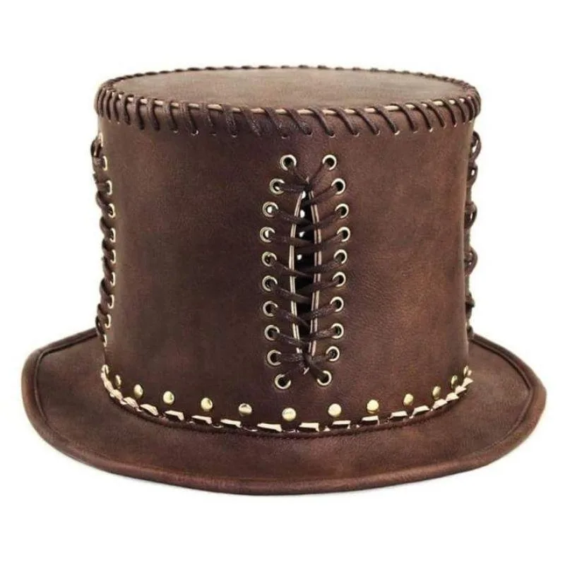 Ansicht 2 — Steampunk-Hut – aus PU
