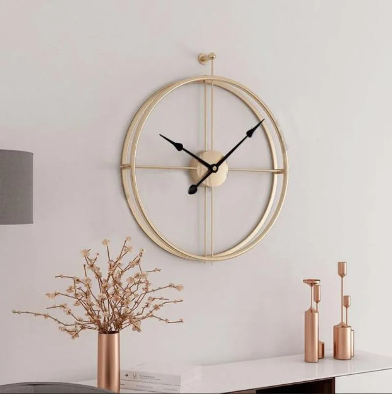 Steampunk-Uhr – Wandgestaltung Minimalistisch