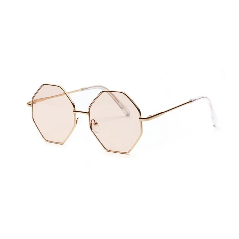 Ansicht 4 — Steampunk-Sonnenbrille – Achteckig