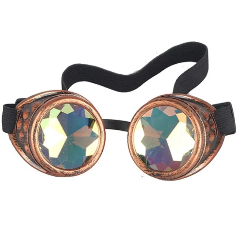 Ansicht 3 — Steampunk-Brille – Kaleidoskop