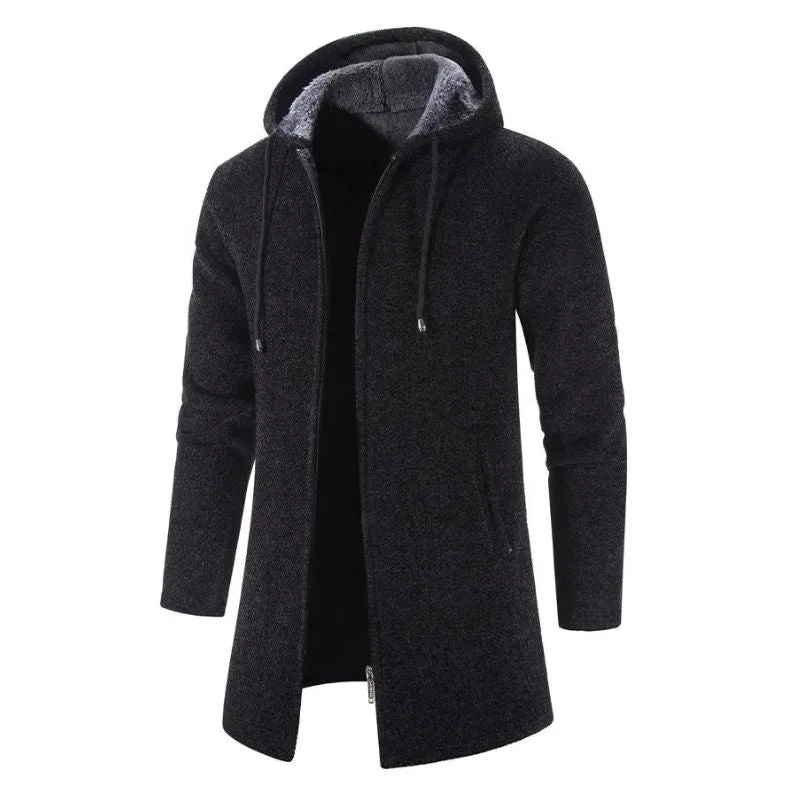 Ansicht 7 — Strickjacke für Herren – mit Kapuze