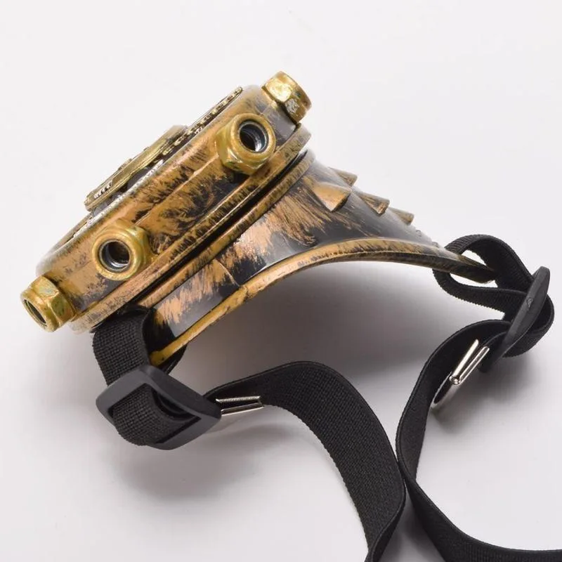 Ansicht 2 — Steampunk-Monokel – Bronzefarben