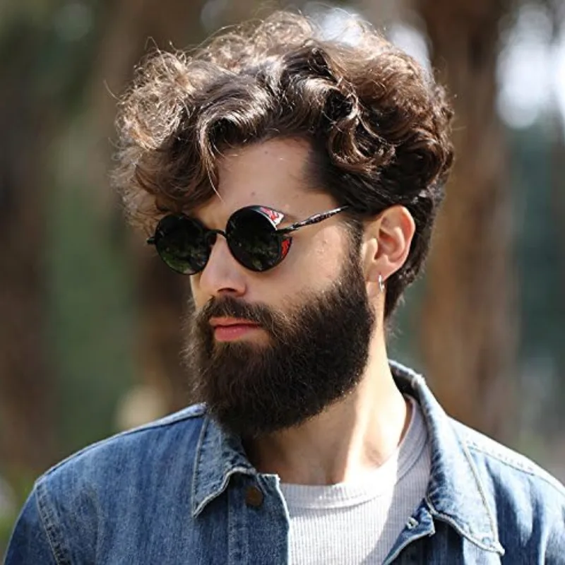 Ansicht 2 — Steampunk-Sonnenbrille für Herren