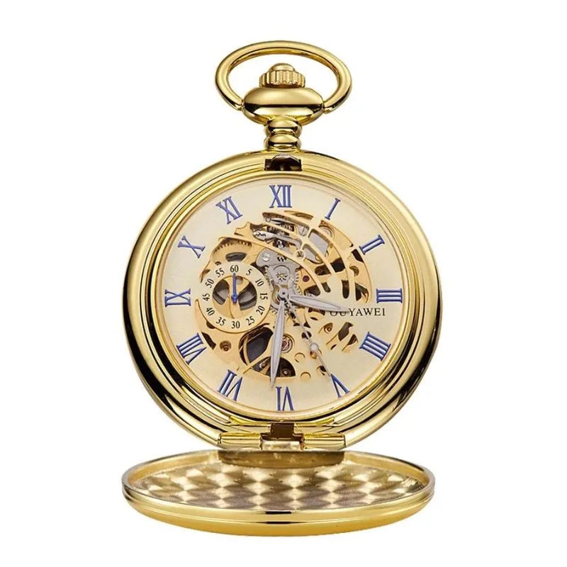 Taschenuhr für Damen – goldfarben antik-look