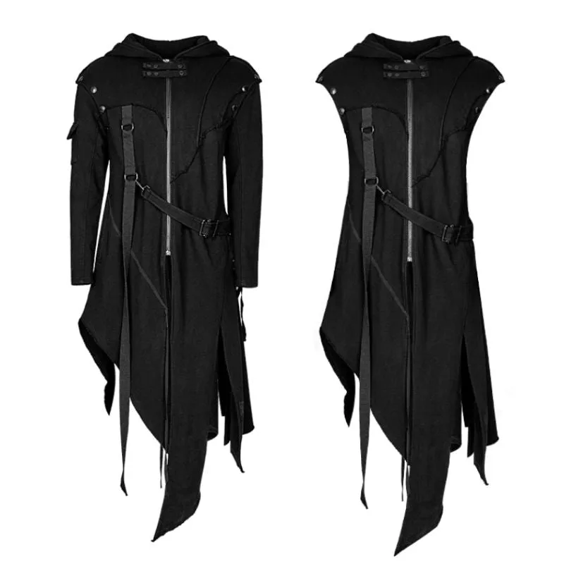 Ansicht 4 — Steampunk-Jacke – Piratenstil Trench Coat