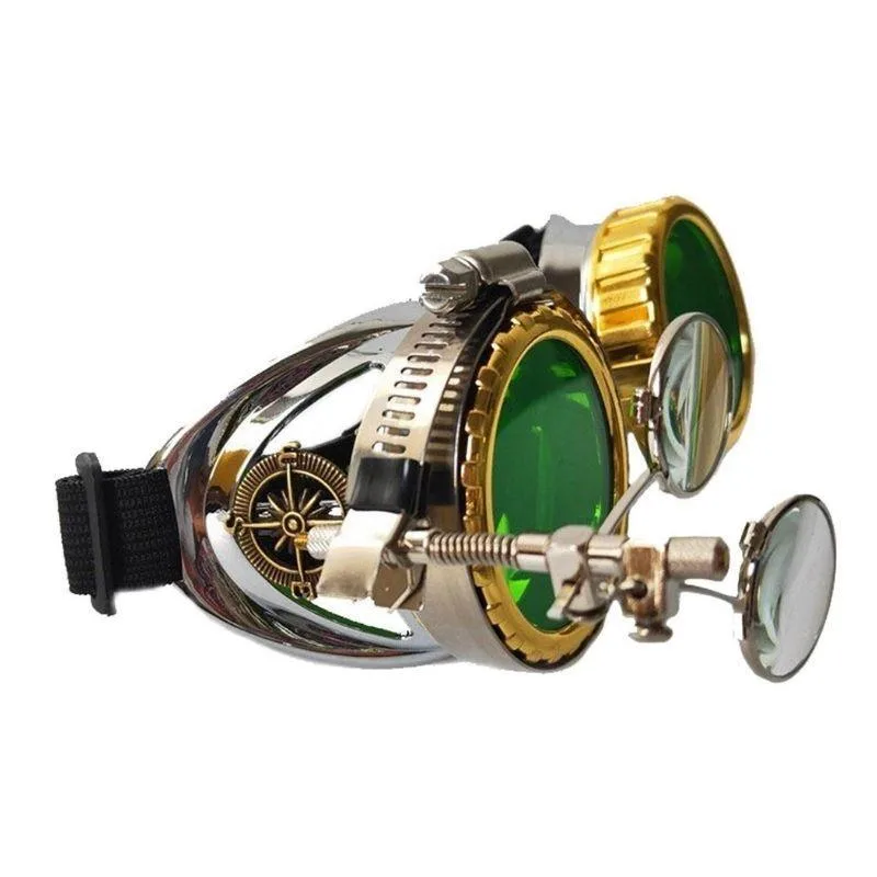 Steampunk-Brille – Retrofuturistisch