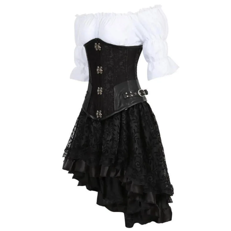 Ansicht 2 — Steampunk-Kleid – Große Größen