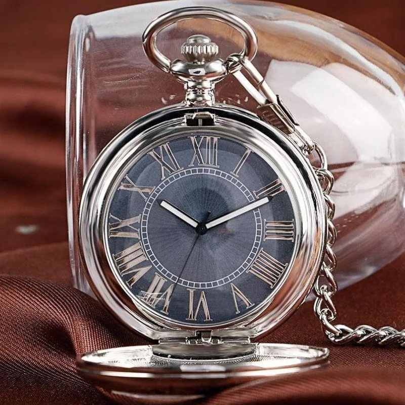 Ansicht 6 — Steampunk-Taschenuhr – Half-Hunter