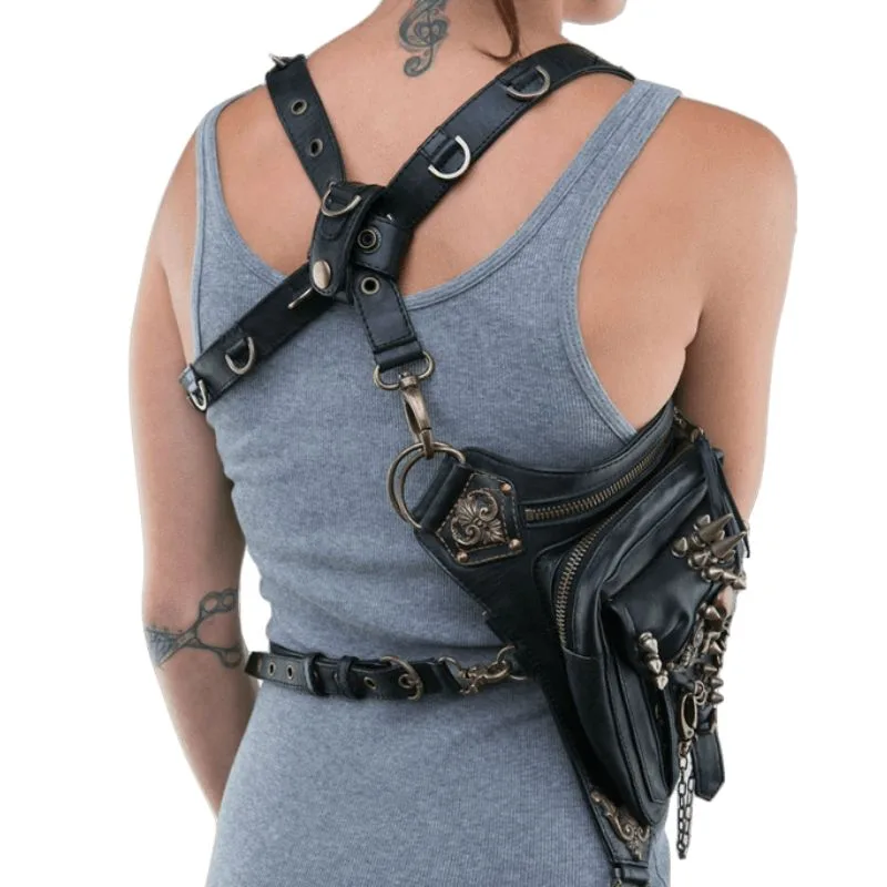 Ansicht 2 — Tasche – Totenkopf