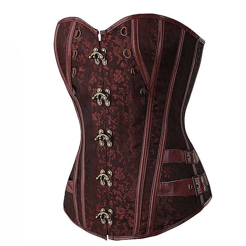 Ansicht 2 — Steampunk-Korsett – Overbust