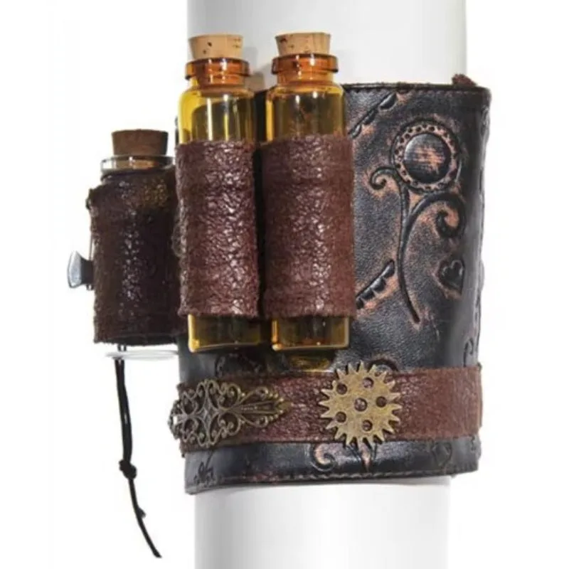 Steampunk-Oberarmband – Fläschchen