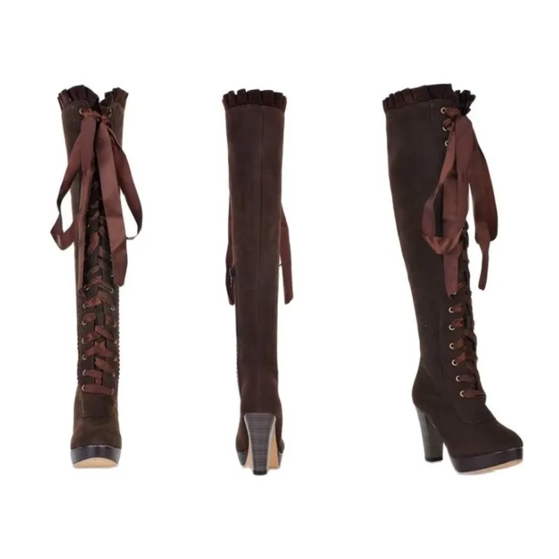 Ansicht 6 — Steampunk-Stiefel – Absatz