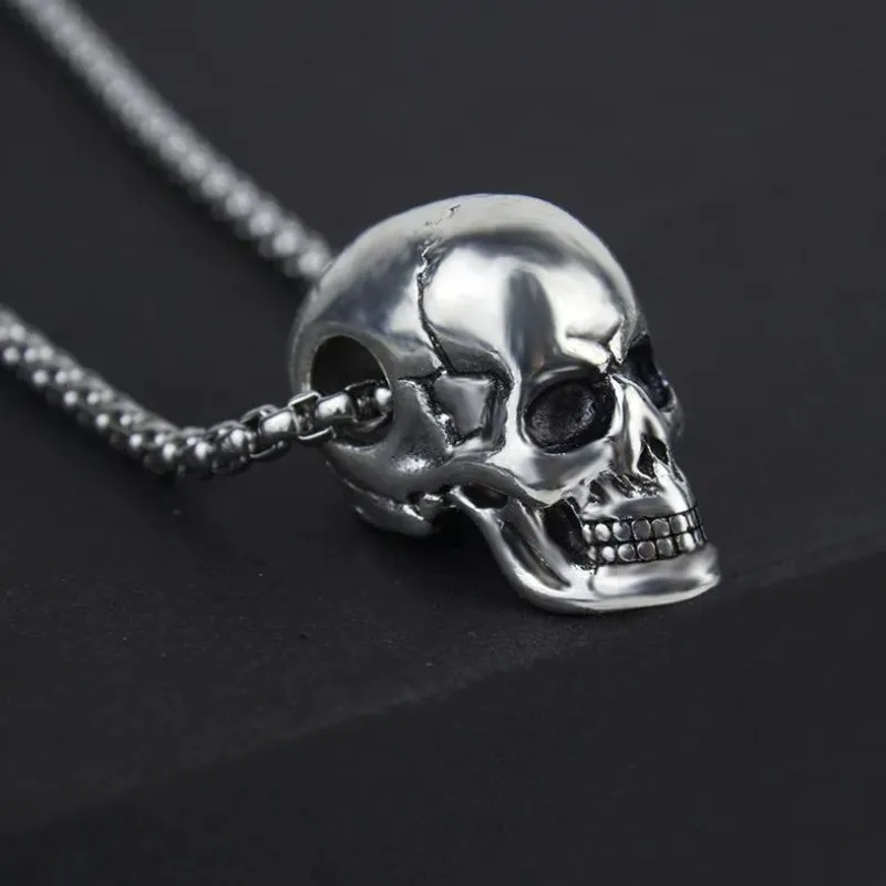 Ansicht 5 — Steampunk-Halskette – Totenkopf