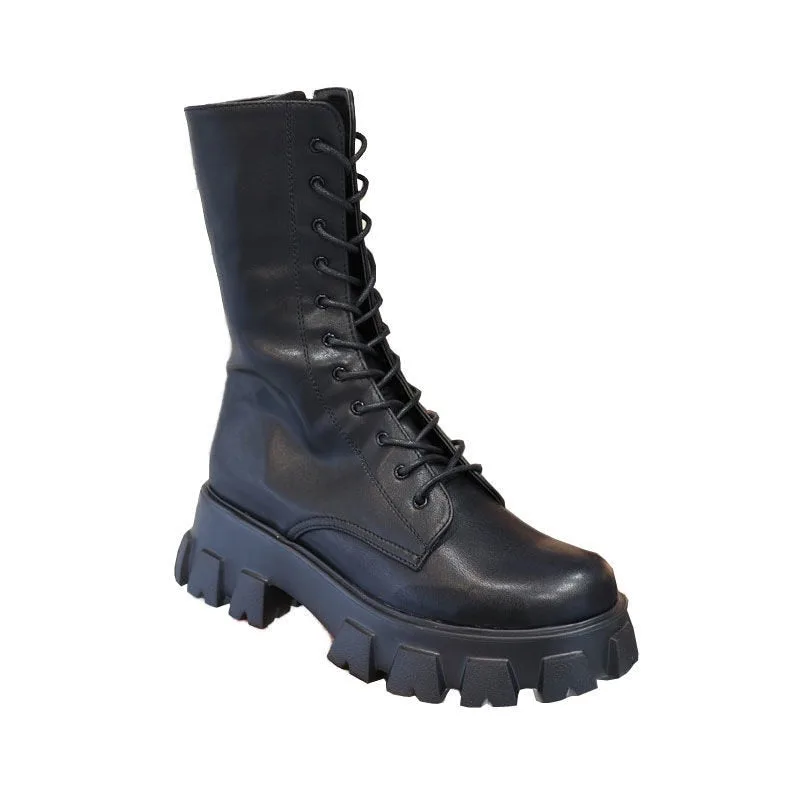 Stiefel – Plateau Profilsohle