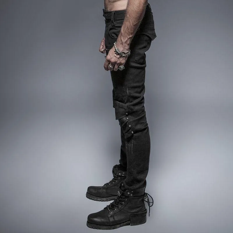 Ansicht 3 — Steampunk-Hose – Gothic PUNK RAVE