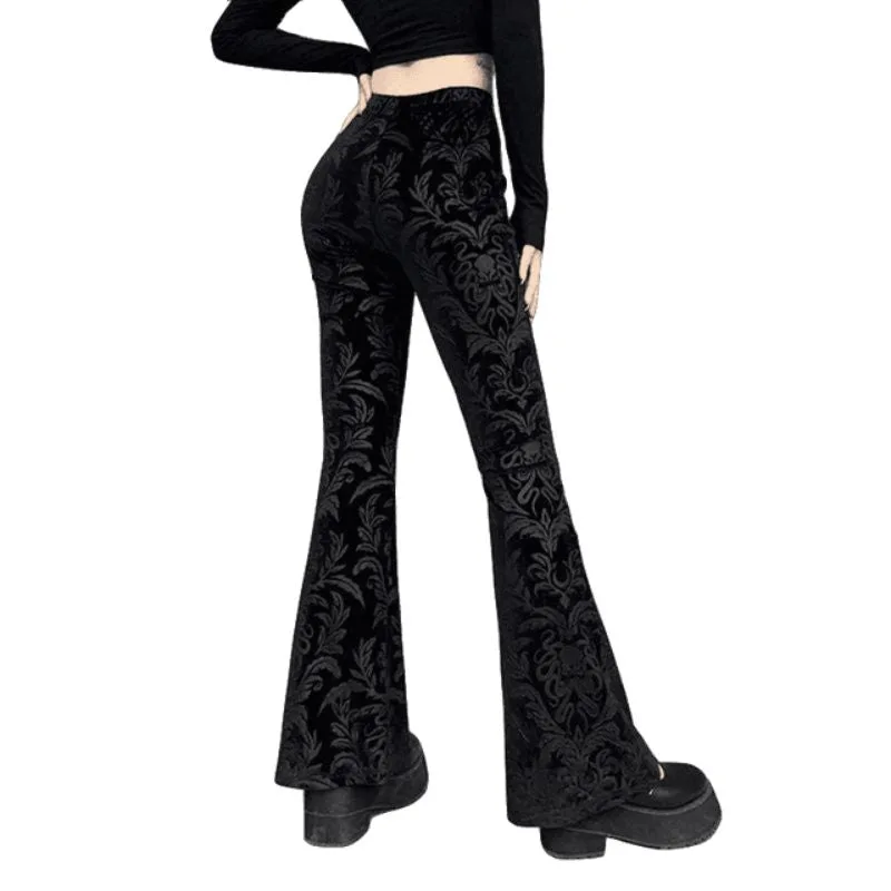 Ansicht 2 — Hose für Damen – schwarz Gothic