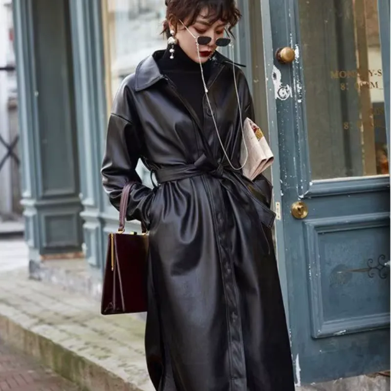 Ansicht 6 — Mantel – Trench Coat Oversize aus PU