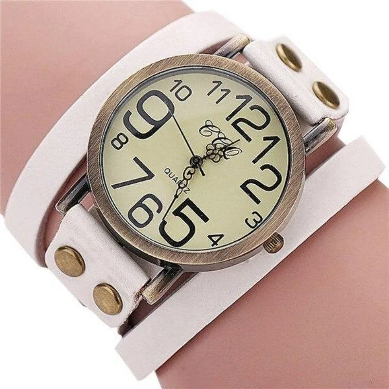 Ansicht 5 — Steampunk-Armbanduhr – 3 Lagen
