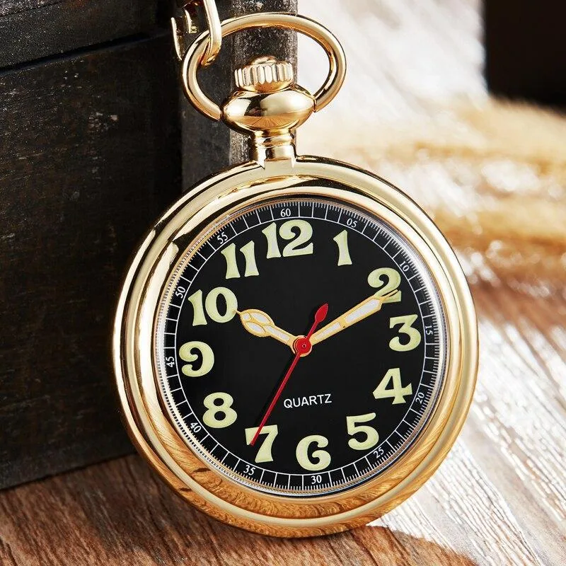 Ansicht 5 — Steampunk-Taschenuhr – mit Arabische Ziffern