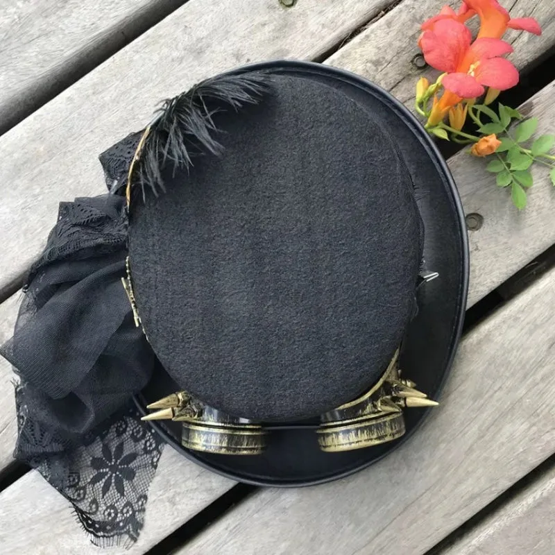 Ansicht 6 — Steampunk-Hut – Spitze
