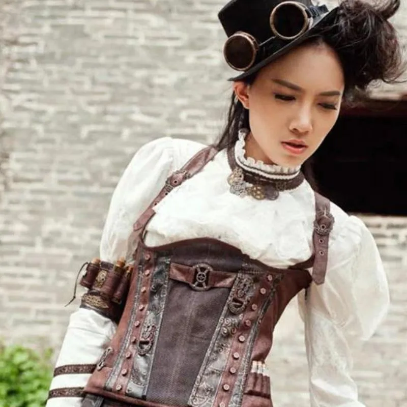 Ansicht 5 — Steampunk-Oberarmband – Fläschchen